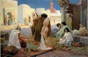 unknow artist Arab or Arabic people and life. Orientalism oil paintings 15 oil painting reproduction